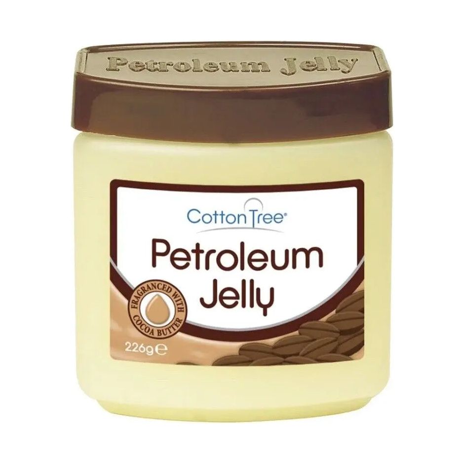 Petroleum Jelly Cocoa Butter Scented 226g Cotton Tree - Box of 12