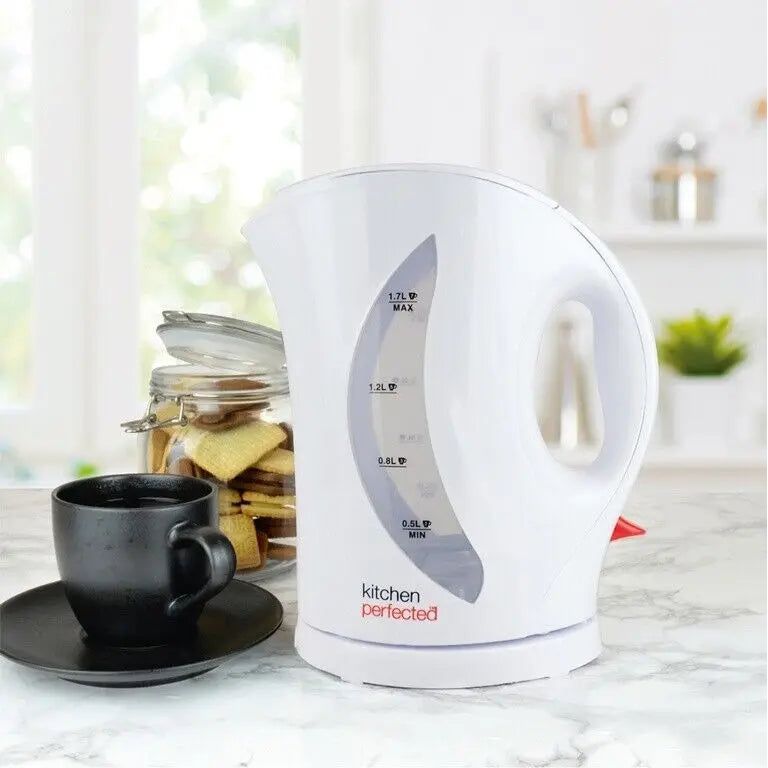 White Kettle 1.7L - Kitchen Perfected