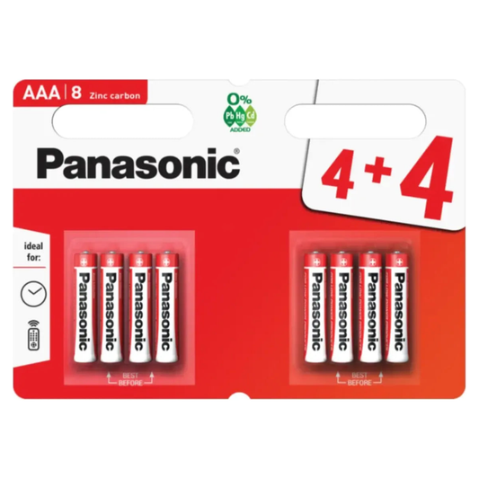 AAA Panasonic 8 pk - Box of 20