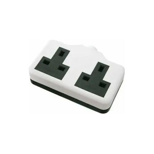 13 amp Double Trailing Socket Daewoo - Box of 10