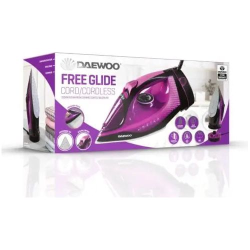 Daewoo 2200W Free Glide Steam Iron (3yr Warranty)