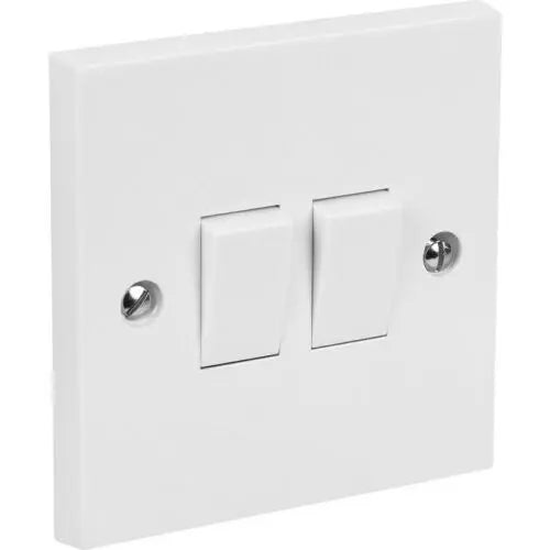 2 Gang Light Switch - Box of 10