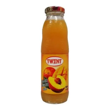 Twint Mango & Peach Glass Bottle 350ml - Box of 24