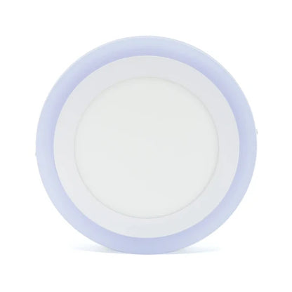6+3W Pink Edge Lit LED Surface Panel Light 6500K